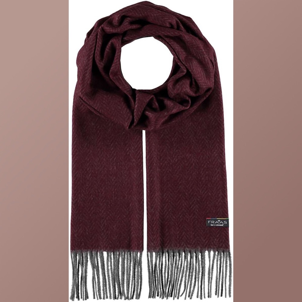 🧣 Cashmink scarf with fringes